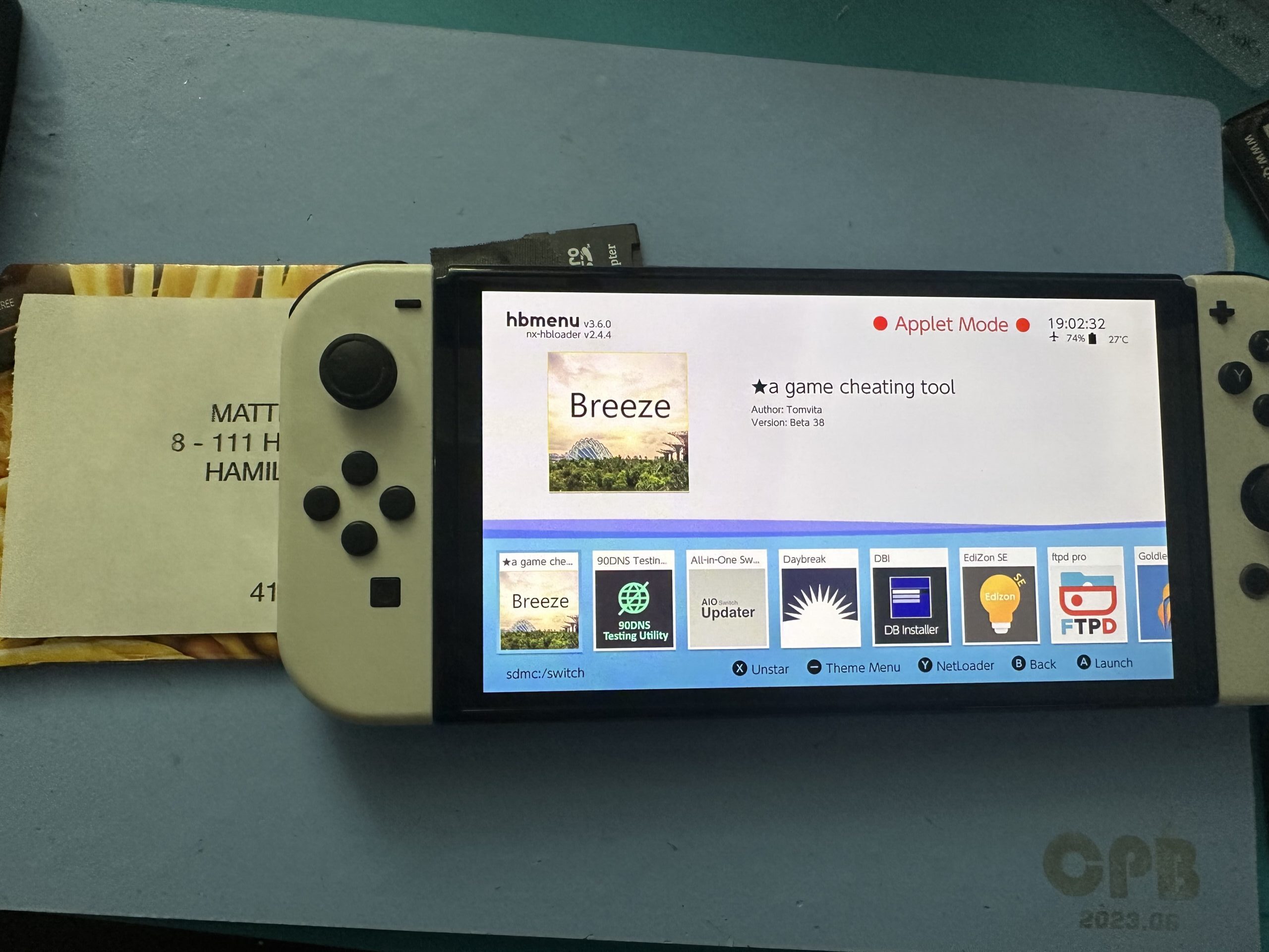 Switch modding