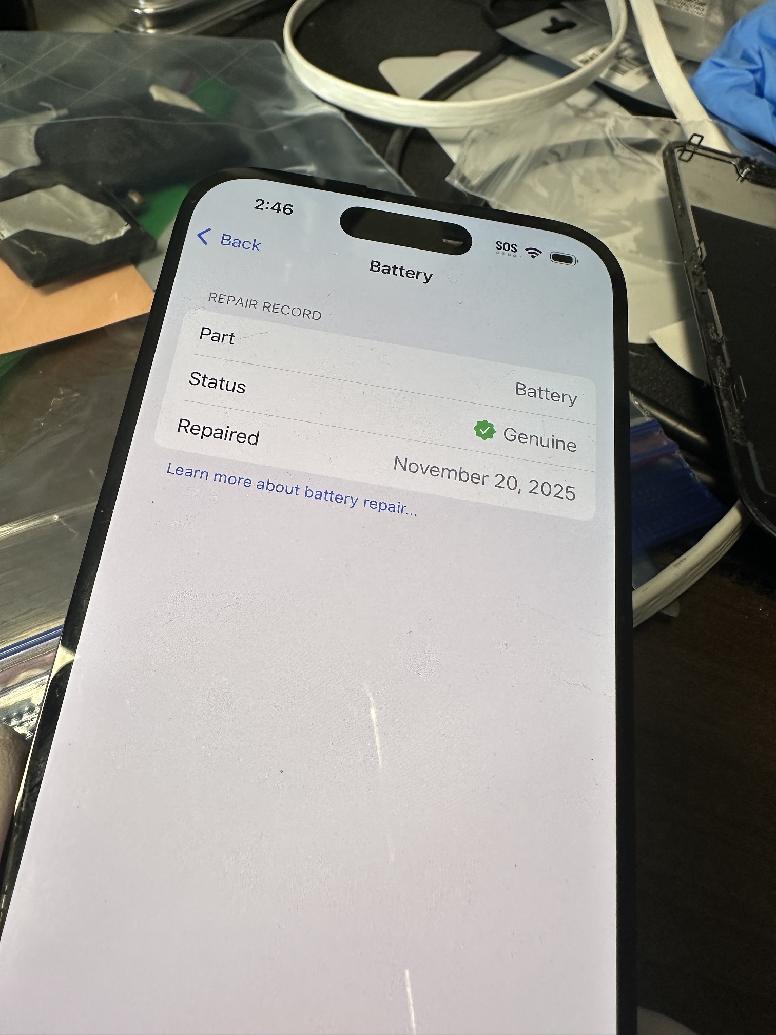 Apple Genuine battery